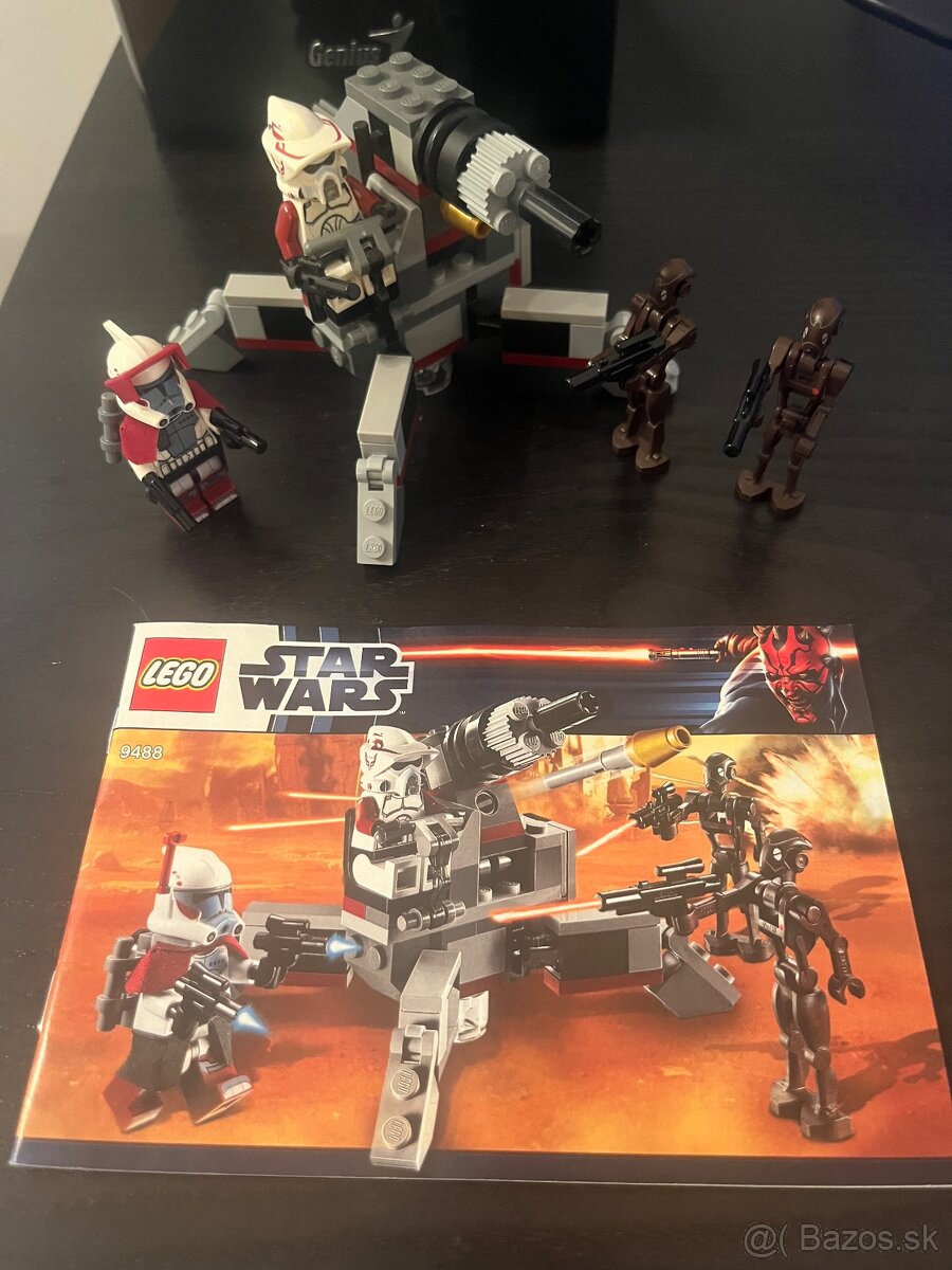 LEGO STAR WARS 9488 Elite Clone Trooper & Commando Droid