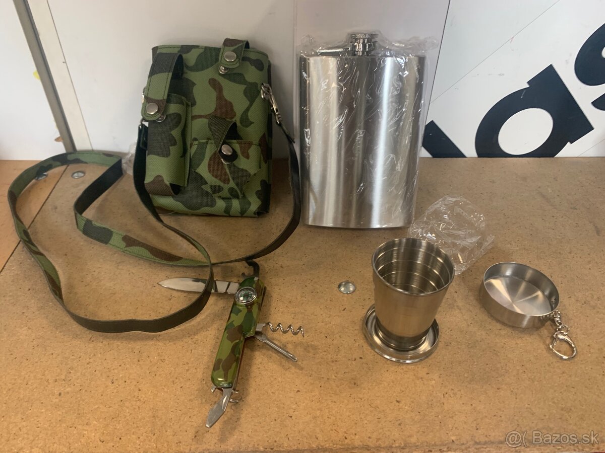 Súprava fľaša “ťapka” cca 0,3 litra + doplnky