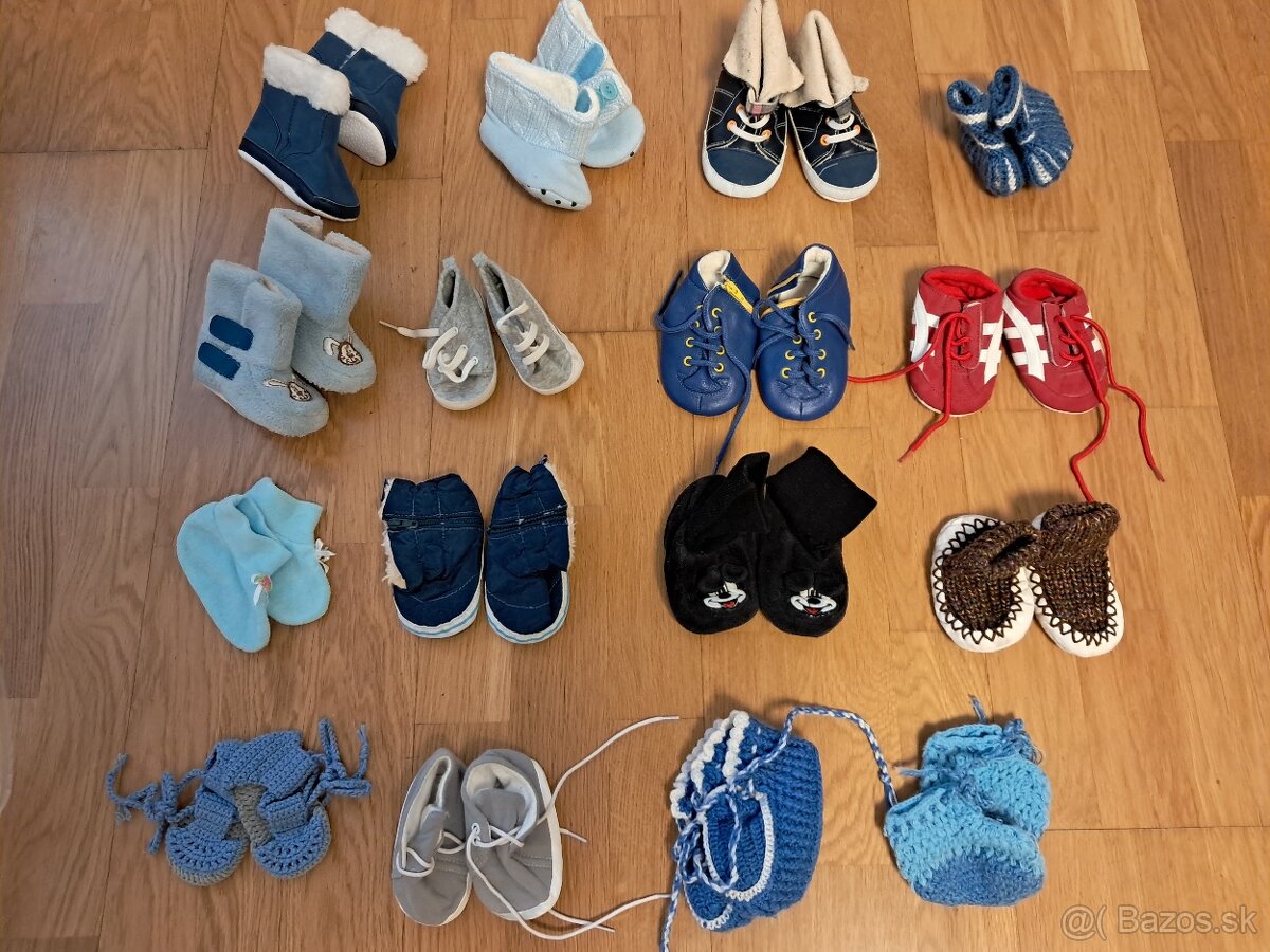 Topánočky 0-6mesiacov