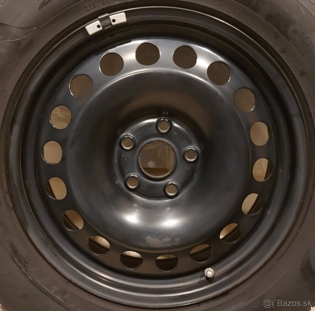 Originálne plechové disky VW - 5x112 r17