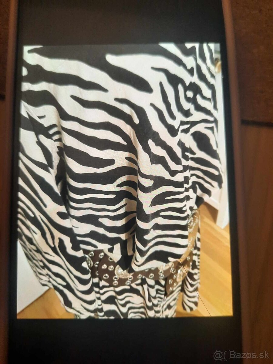 Damske saty zebra vzor