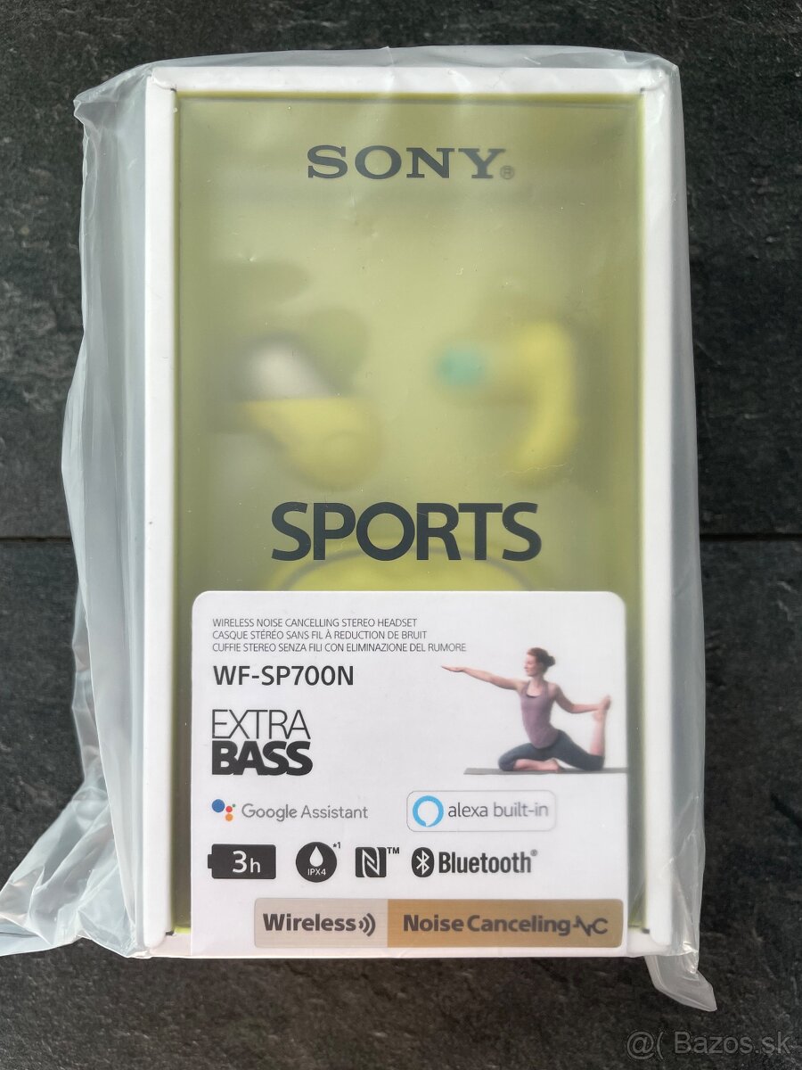 Slúchadlá Do uší Sony WF-SP700N Bluetooth