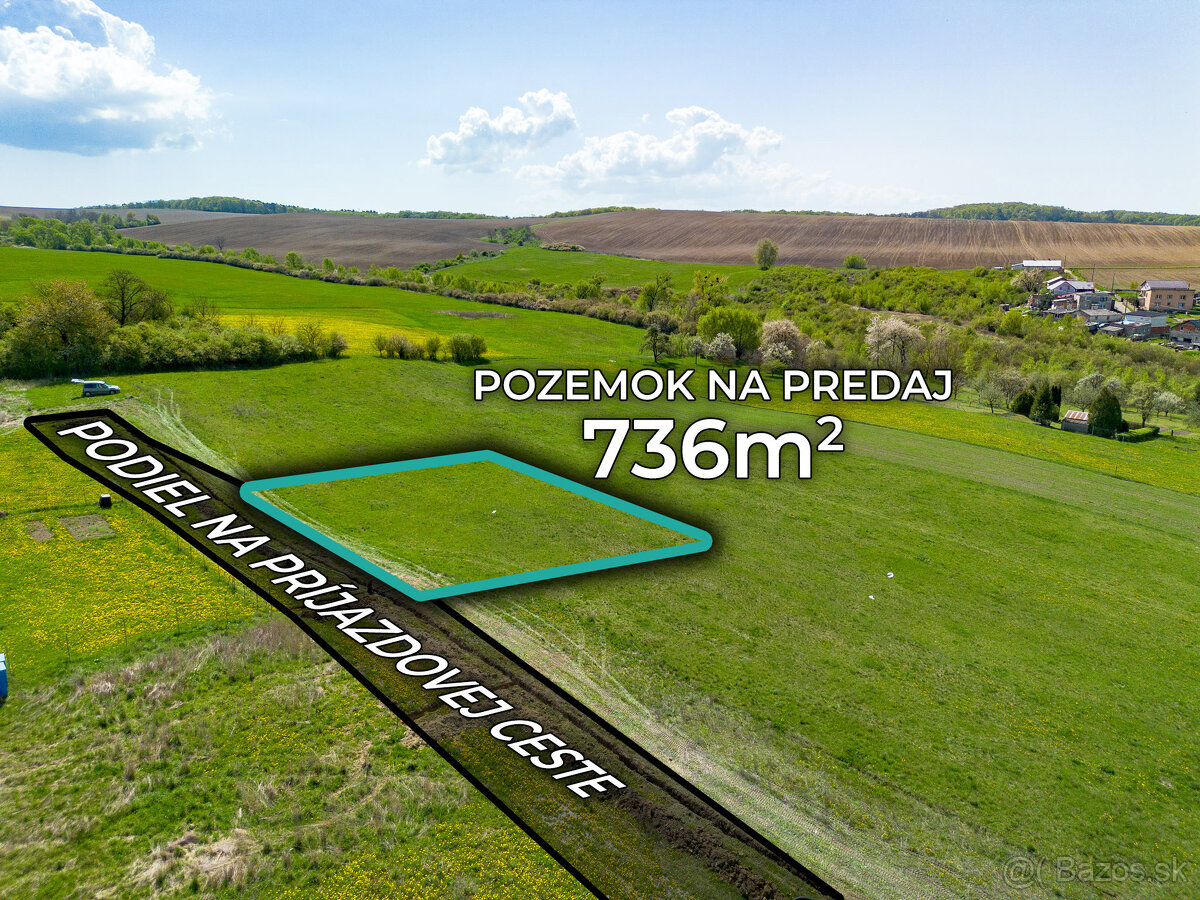 REZERVOVANÉ IBA U NÁS Pozemok pre RD v obci Chrastné