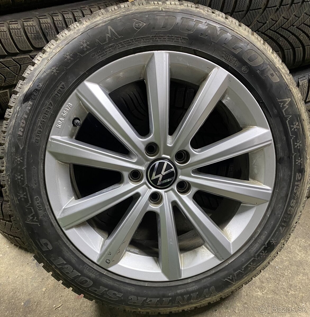 Predám originál hliníkové disky VW Passat R17