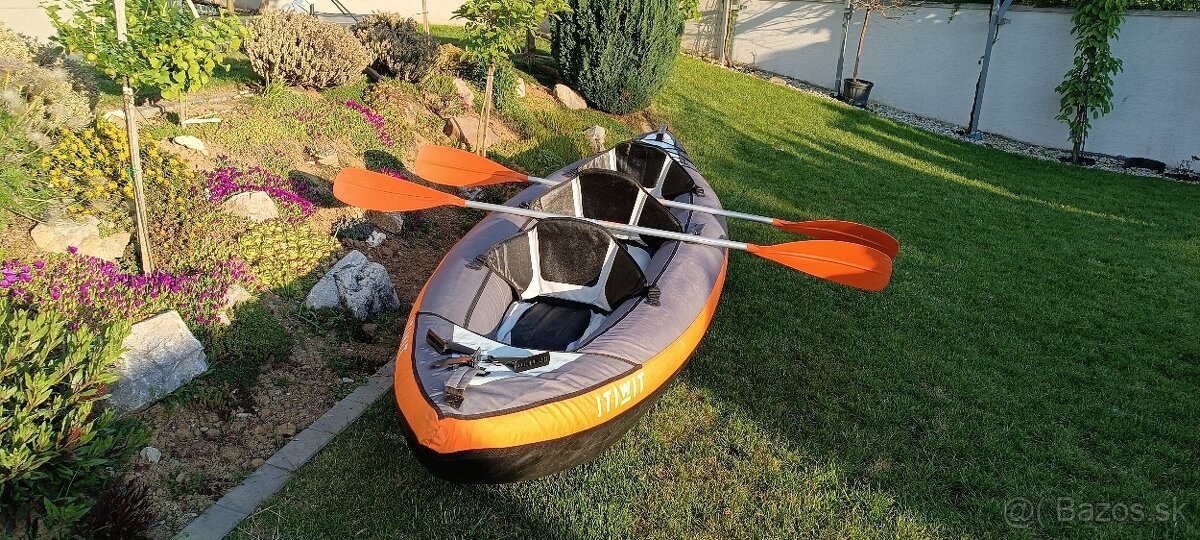 Nafukovací kajak čln Decathlon Itiwit 3 - komplet