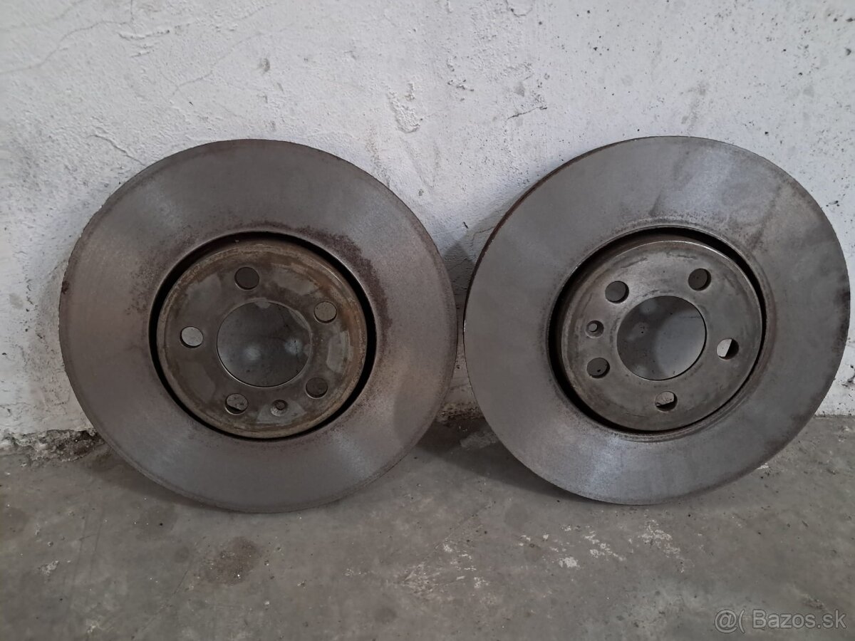 Vyrovnané sústruh. brz. kotúče Fabia2 - 288mm - Qrig. VW