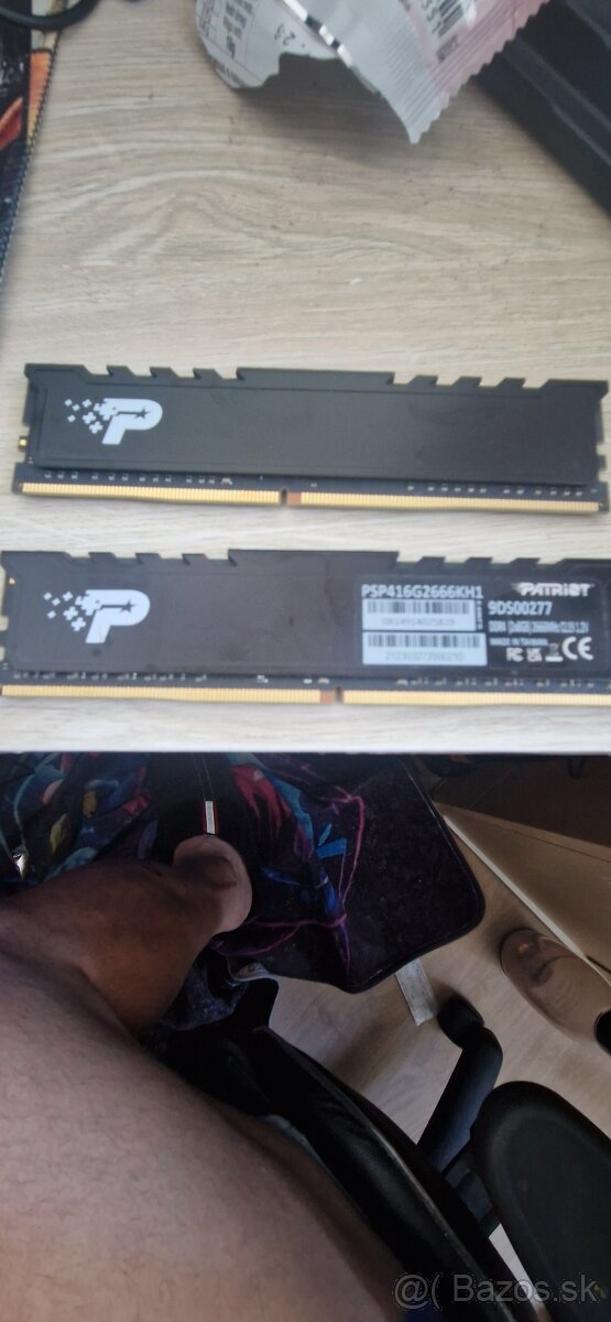 Predám Pamäť Patriot 16GB DDR4-3200MHz