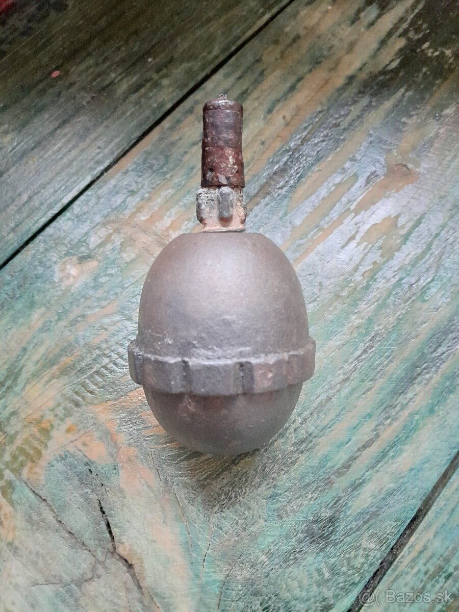 Nemecký vajcový granát Eierhandgranate M17 - WW1