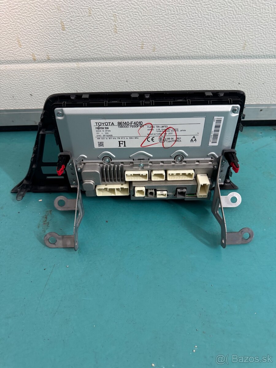 Radio Toyota CH-R rv2018
