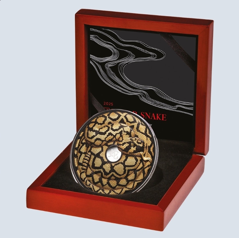 LUNAR SNAKE 5 Oz Strieborna minca 2025