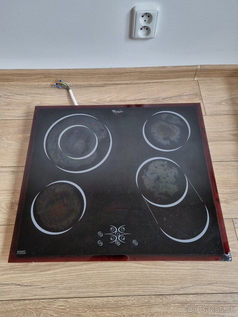Sklokeramická varná doska Whirlpool 230v aj 400v