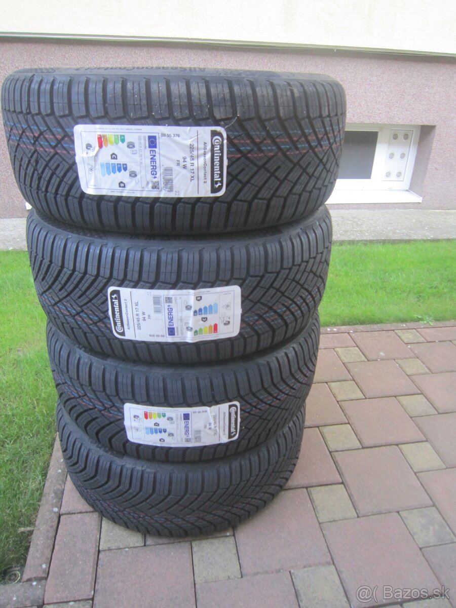 225/45R17 94W NOVE celoročne pneu Continental Allseasonconta