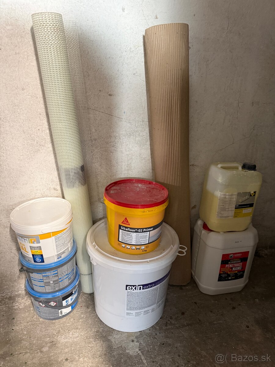 Zvyšný stavebný materiál