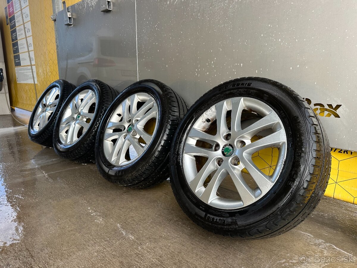 ŠKODA disky 215/55 R16