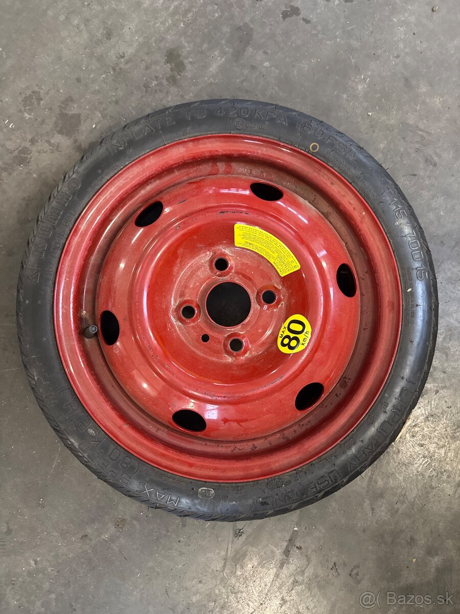 Dojazdove koleso Hyundai