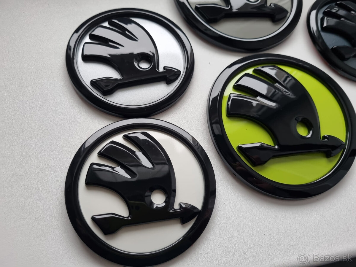 Farebné znaky - logo na ŠKODA