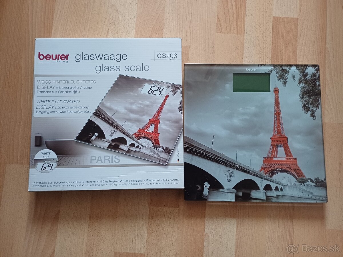 Rezerva Osobná váha beurer GS203 Paris