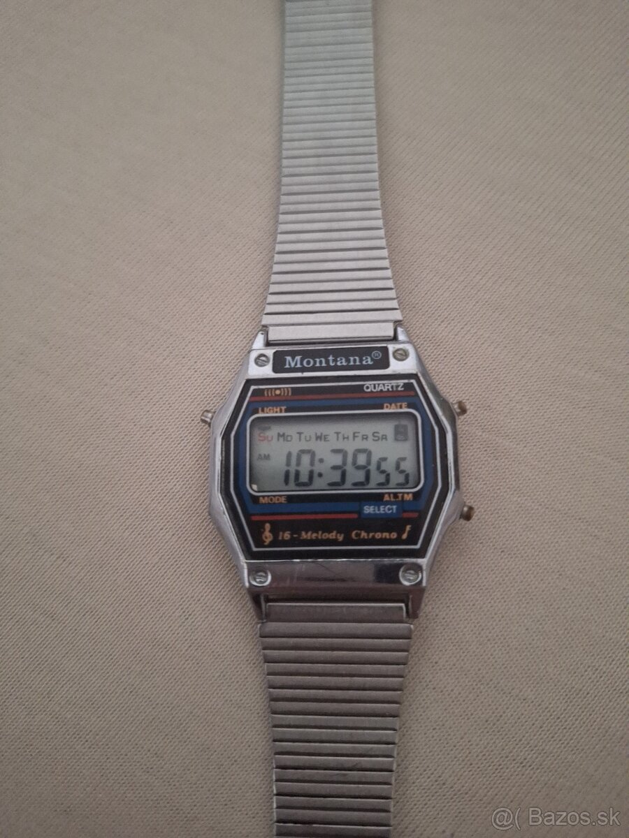 Montana digitálne hodinky