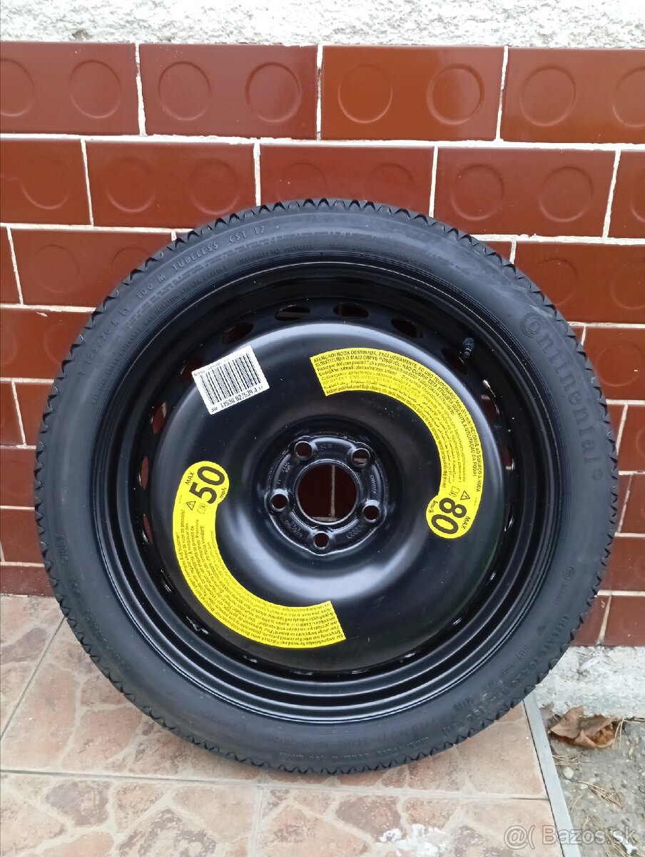 Originálna rezerva Audi A4 Avant (B9) - 125/70 R19 - NOVÁ