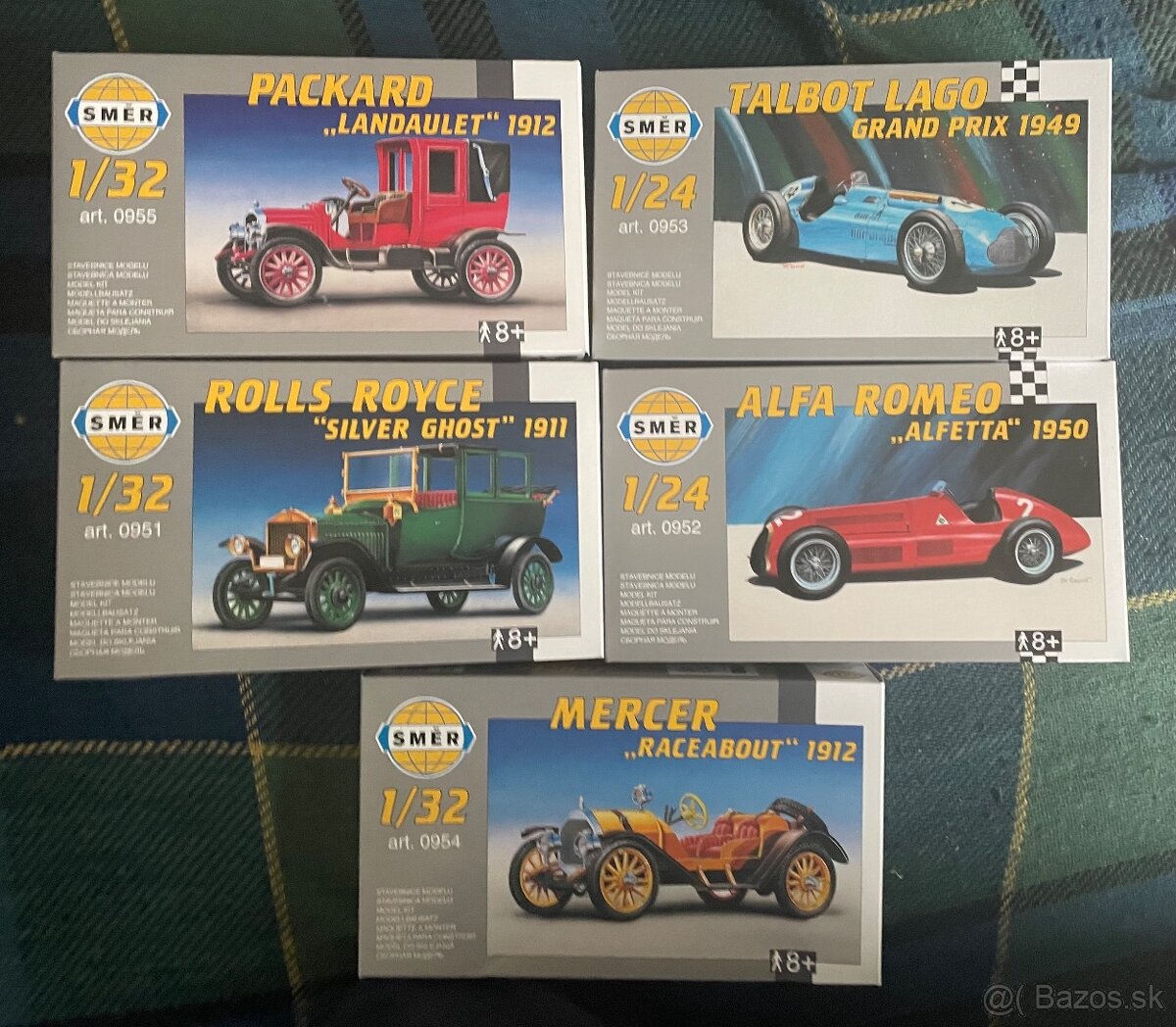 Plastové modely: Veterány.