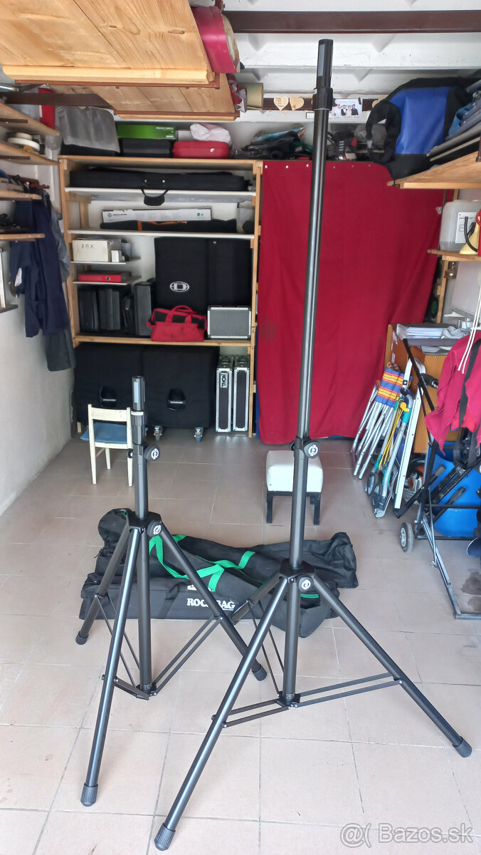 Predám stojany na reproboxy, trojnožky, K&M, najvyššia rada.