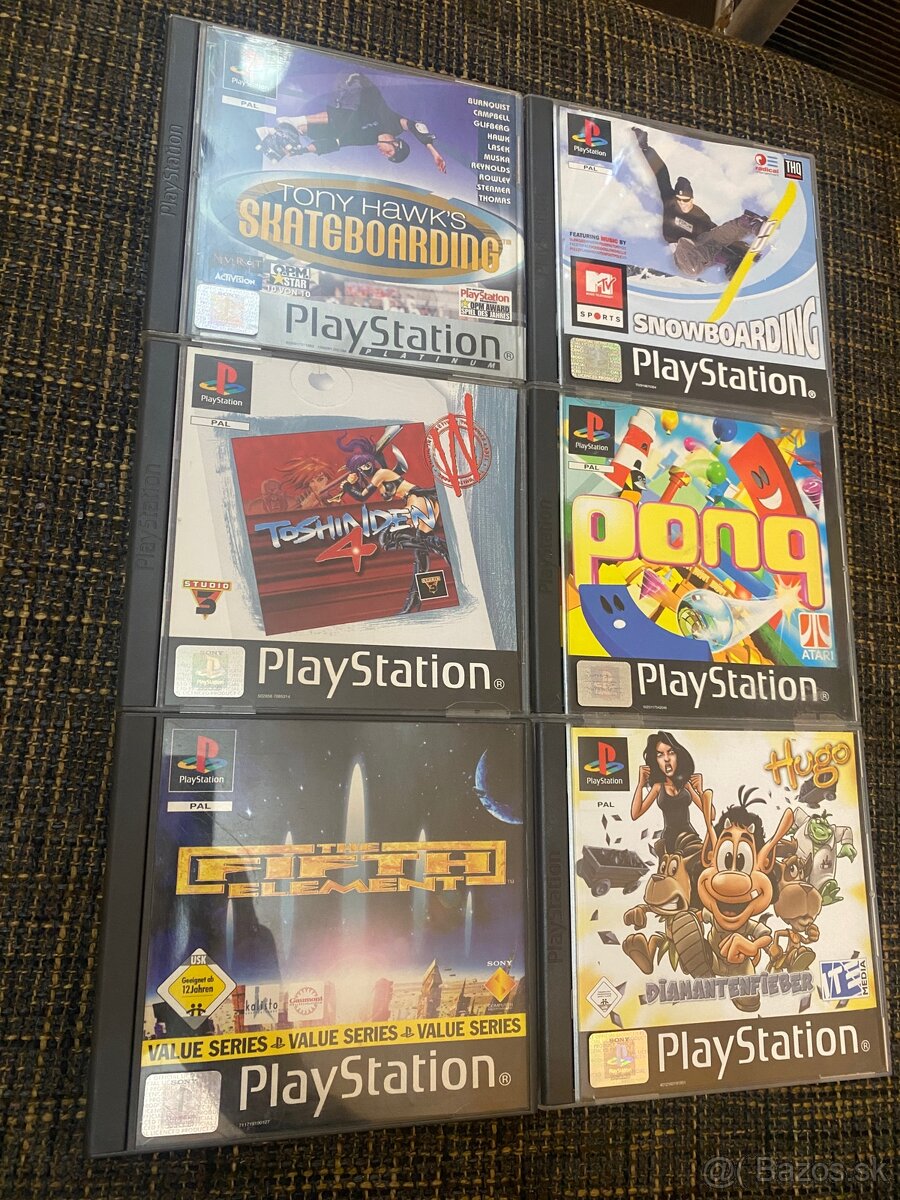 Ps1 hry zbierka na predaj Playstation PSX