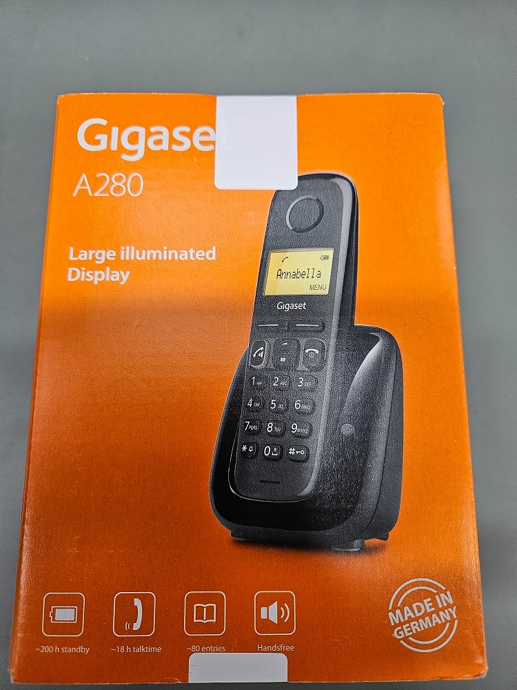 Pevná linka: rúčka Gigaset A280