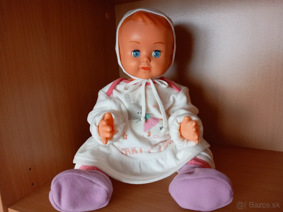 Stará retro bábika made in Czechoslovakia 50 cm