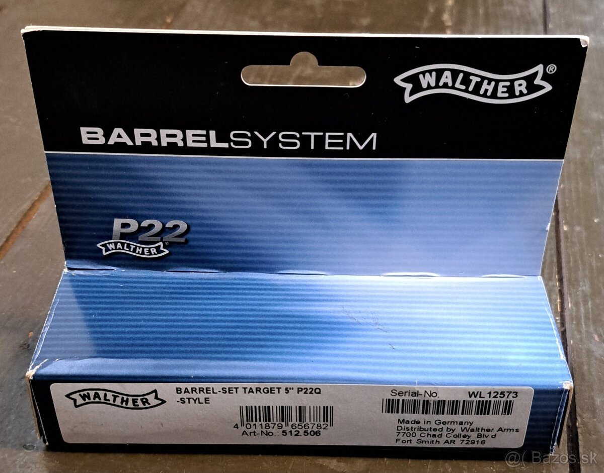 WALTHER P22Q KONVERZIA HLAVEN "5"