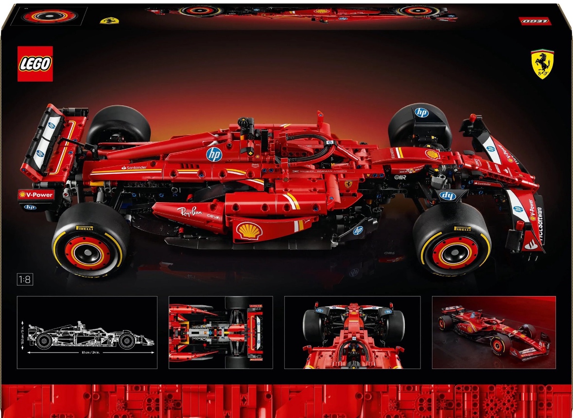LEGO Technic 42207 Auto Ferrari SF-24 F1.