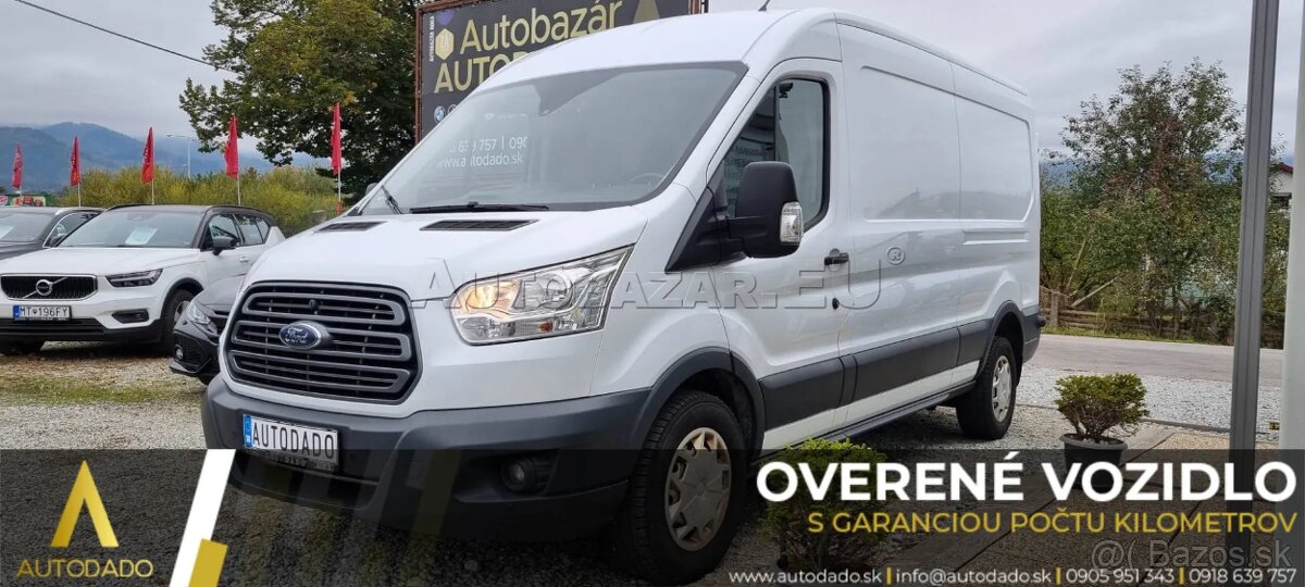 FORD TRANSIT L3H2 ODPOČET DPH T350L 3500KG 2,0TDCI 96KW