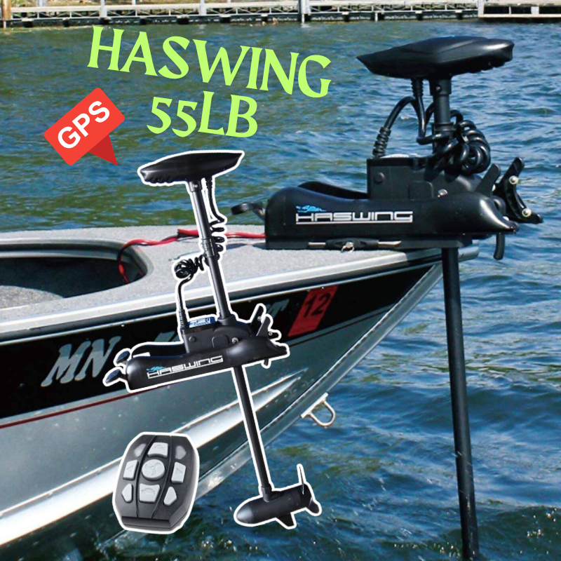 Predám nový elektromotor Haswing 55LB s GPS 12V