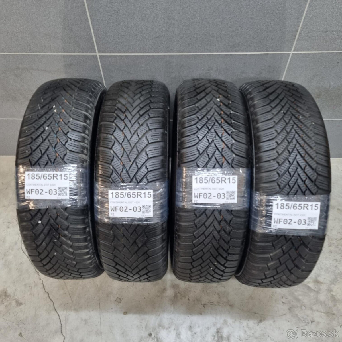 Zimné pneumatiky 185/65 R15 CONTINENTAL DOT4320