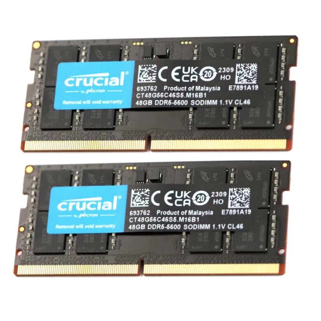 pamäte do notebooku Crucial SO-DIMM 96 GB KIT DDR5 5600 MHz