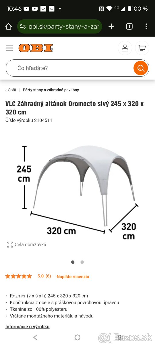 Záhradný altánok