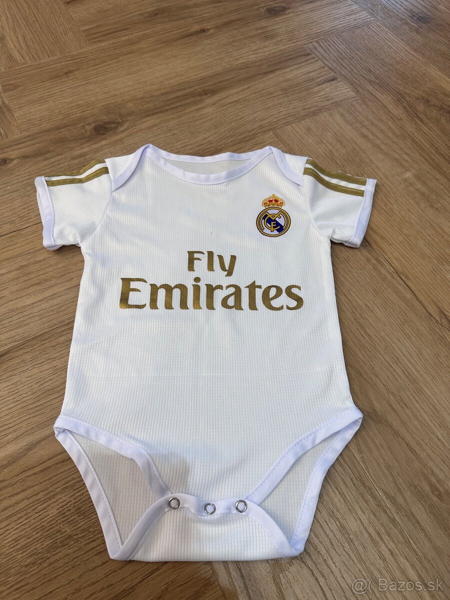 Detské futbalové body Real Madrid 18 mes. Original