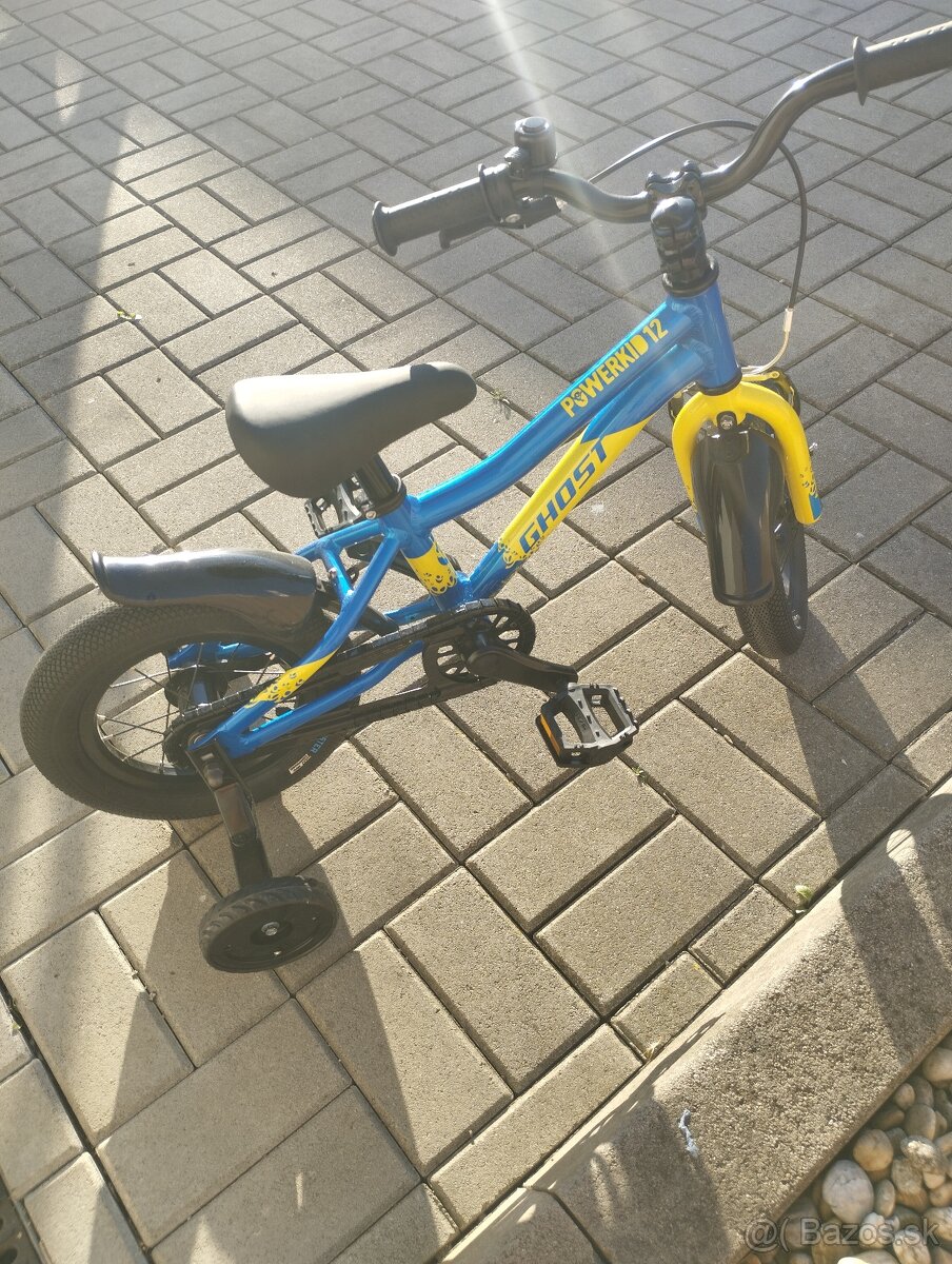 Ghost powerkid 12, mettalic blue/mettalic yellow gloss