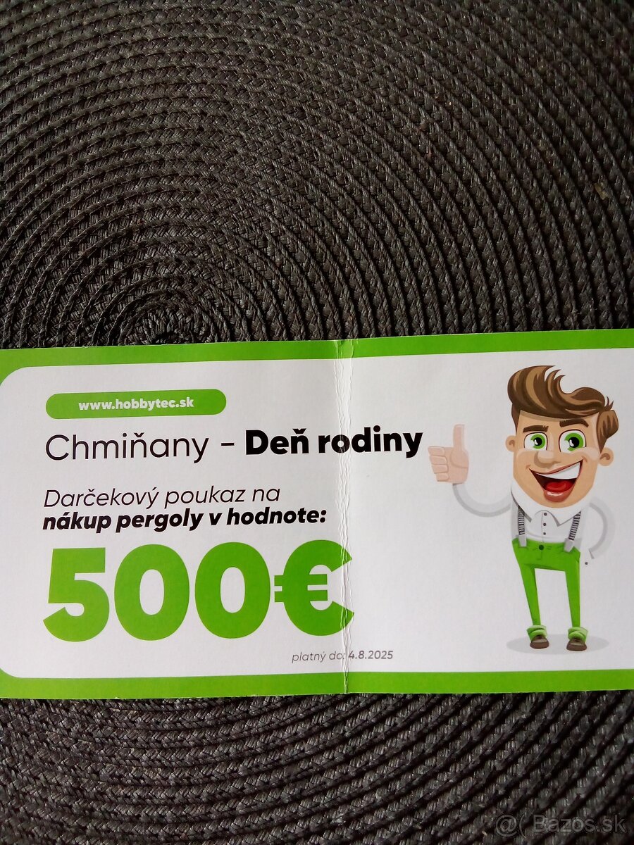 Darčekové poukážky