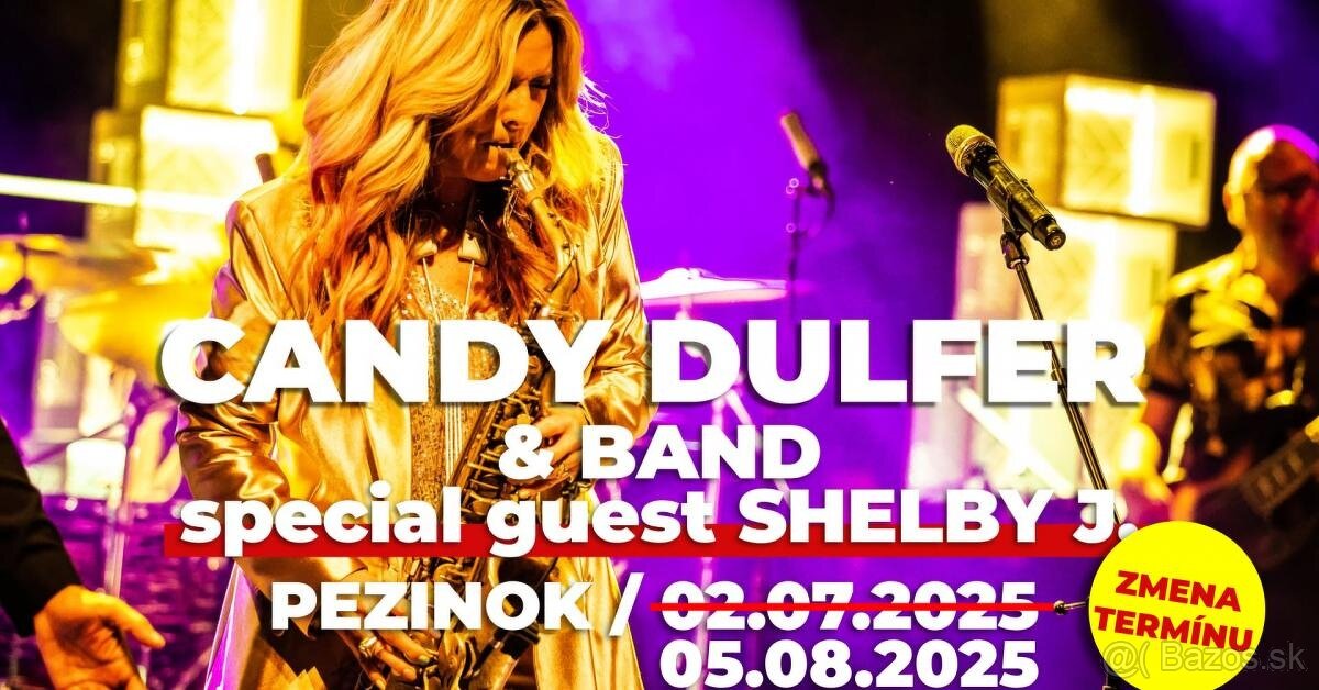 Candy Dulfer Band na Zamku