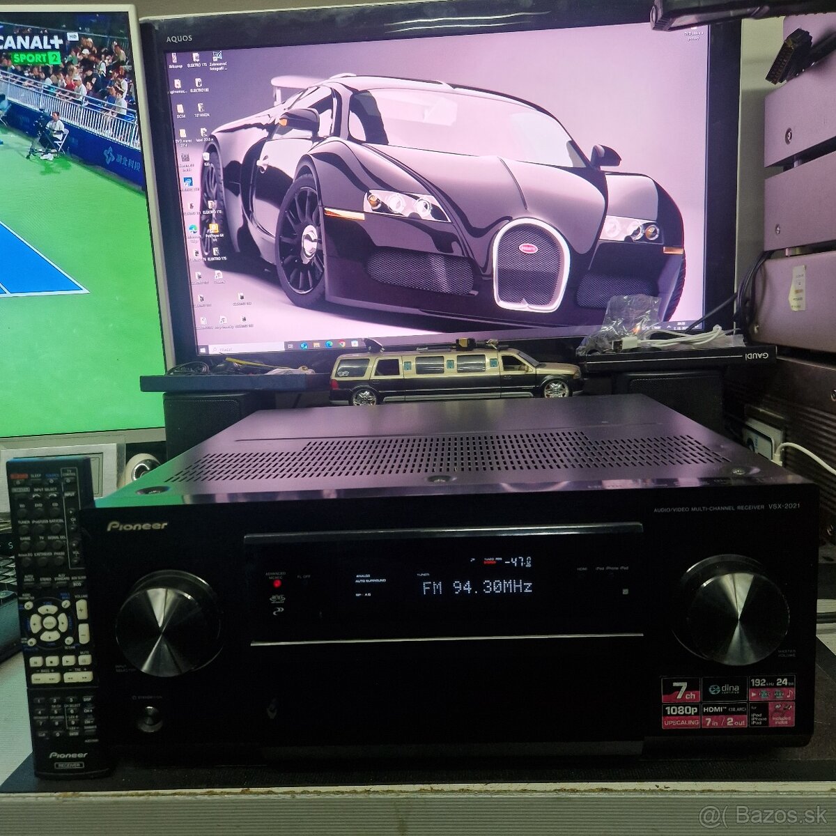 PIONEER VSX-2021...AV receiver 7.1 , THX Select Plus ...