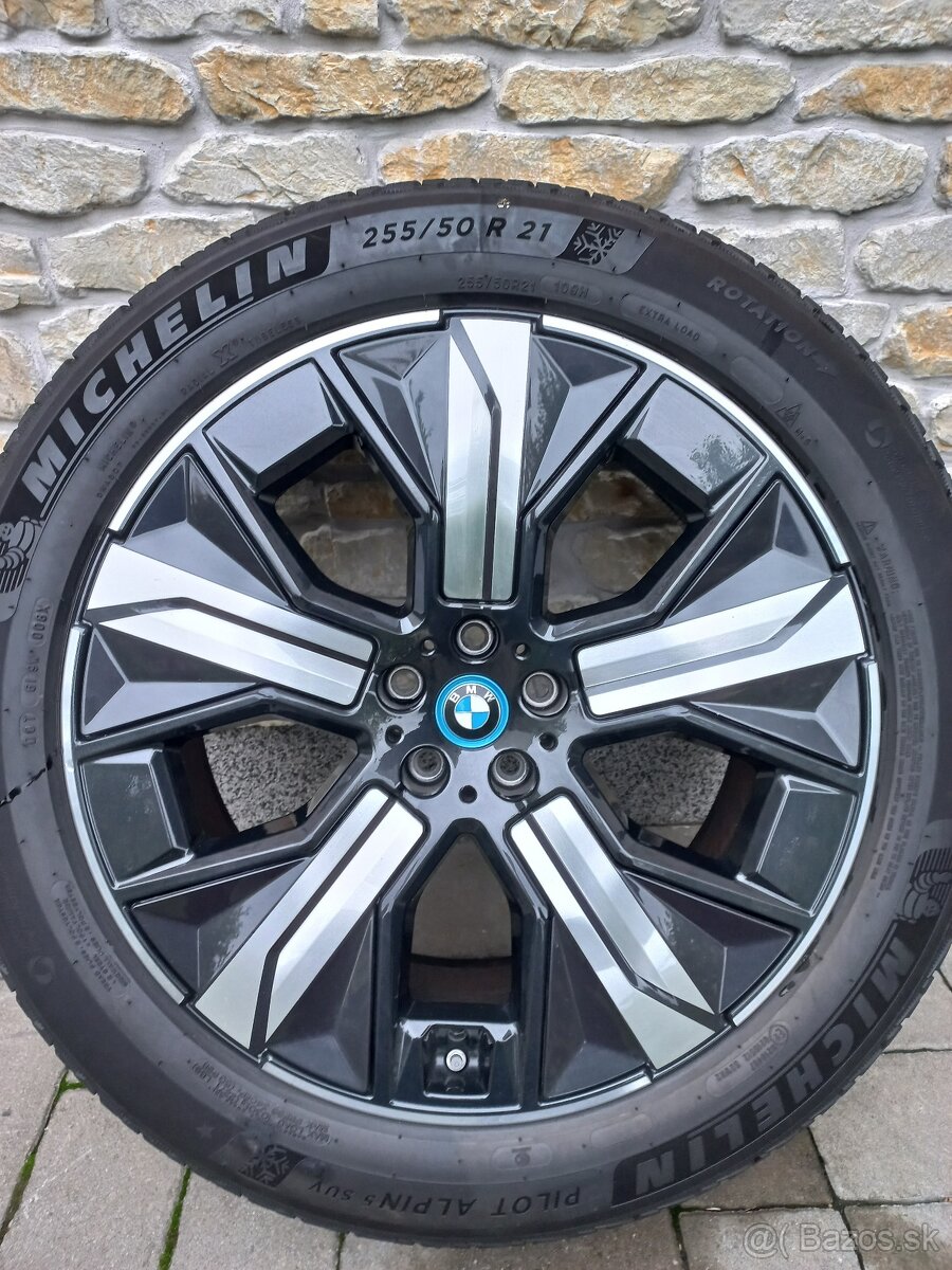 BMW iX zimní 21 Styling 1011 Michelin 255 50 DOT0222 8mm