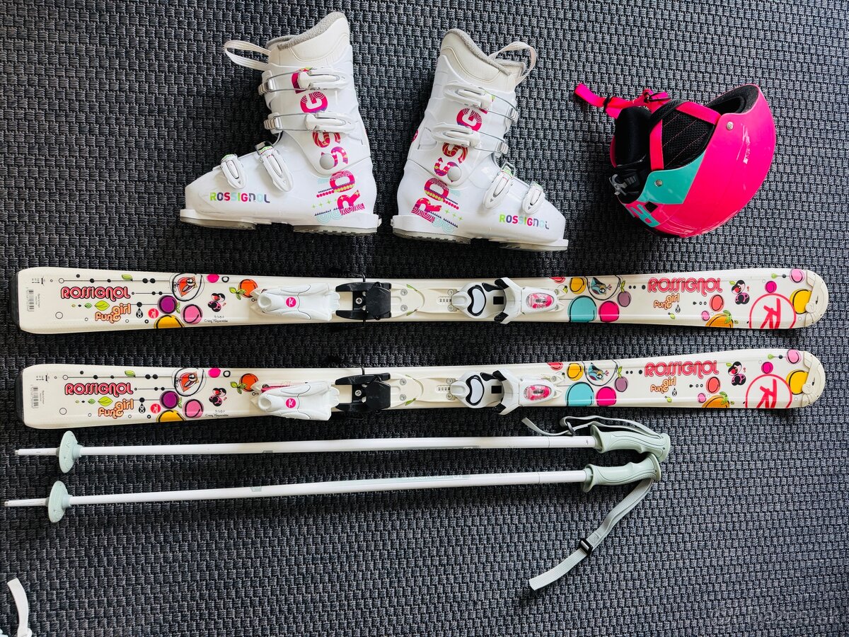Detské/juniorské lyže Rossignol Fun girl 130cm