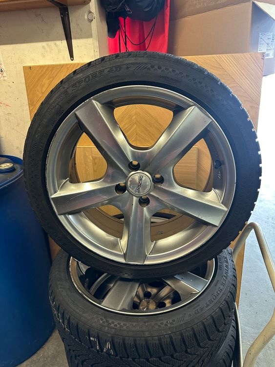 Zimna sada Dezent 4x100 205/45 R17