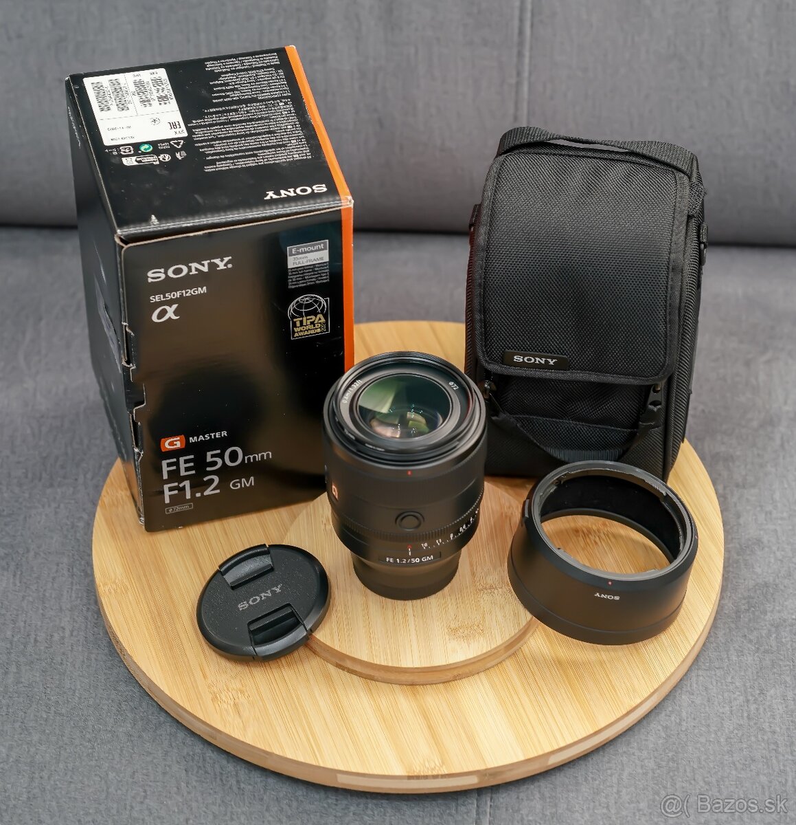 SONY FE 50mm f/1.2 GM, top stav