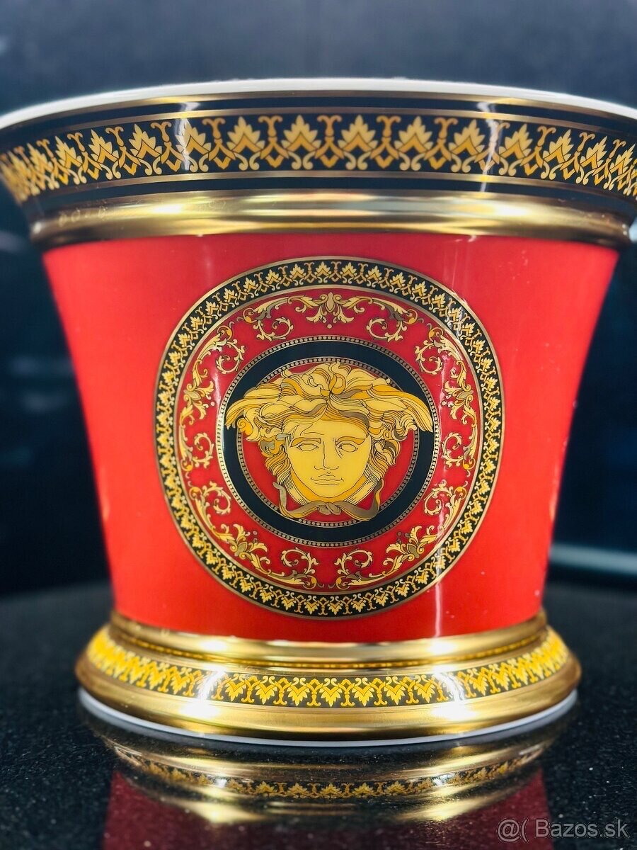 Versace Medusa Red váza misa kvetináč