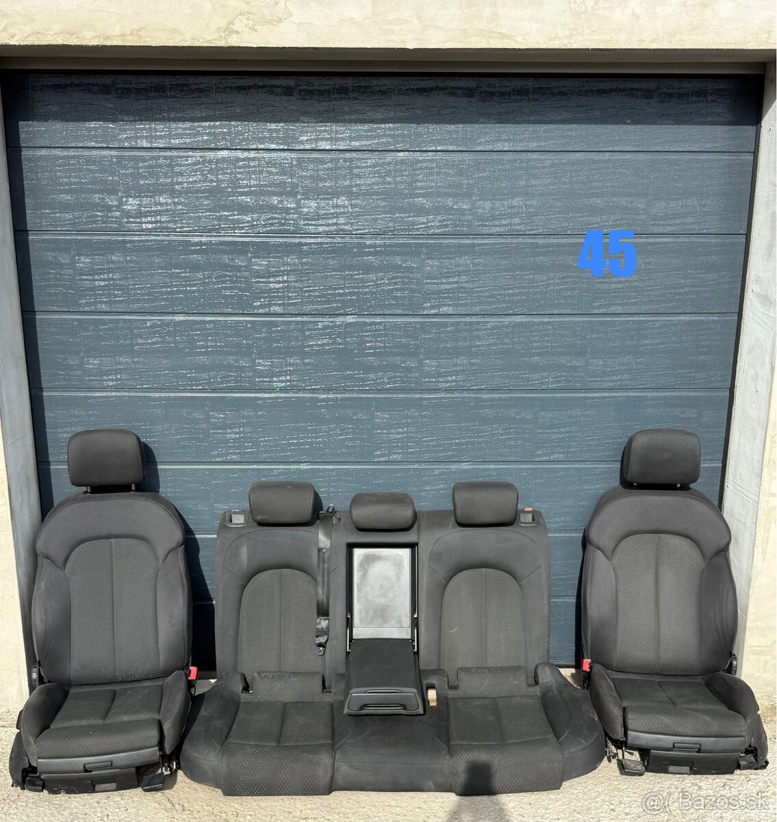 Predám látkové sedadla Audi A6 C7 avant tvar ako S-Line