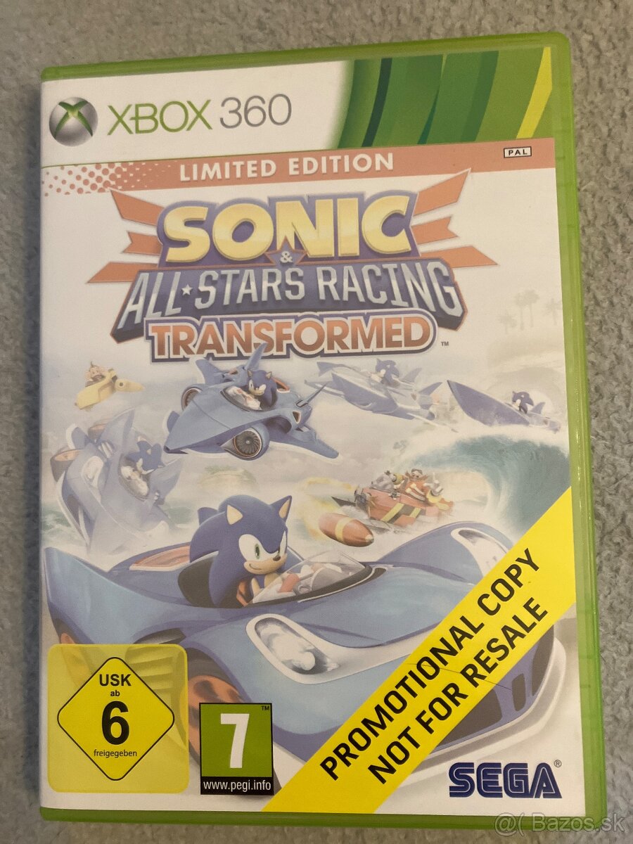 Sonic limited edition (Xbox360)