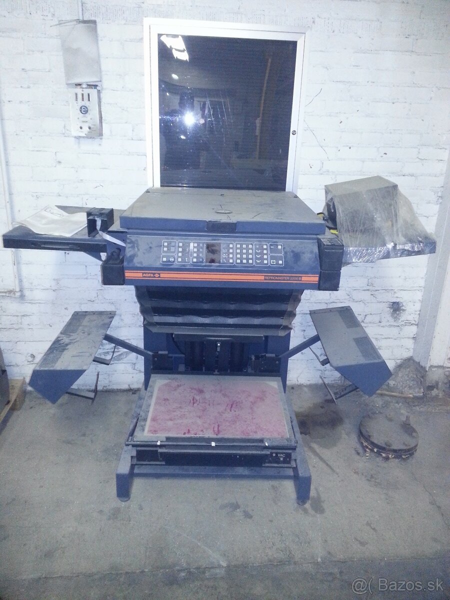 Agfa‑Gevaert Repromaster 2200 a Parker Epic