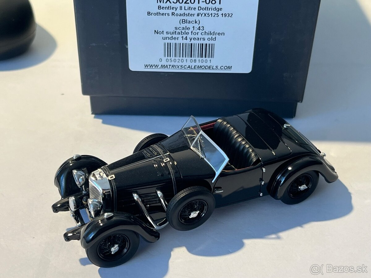 Predaj modelov osobných áut 1:43