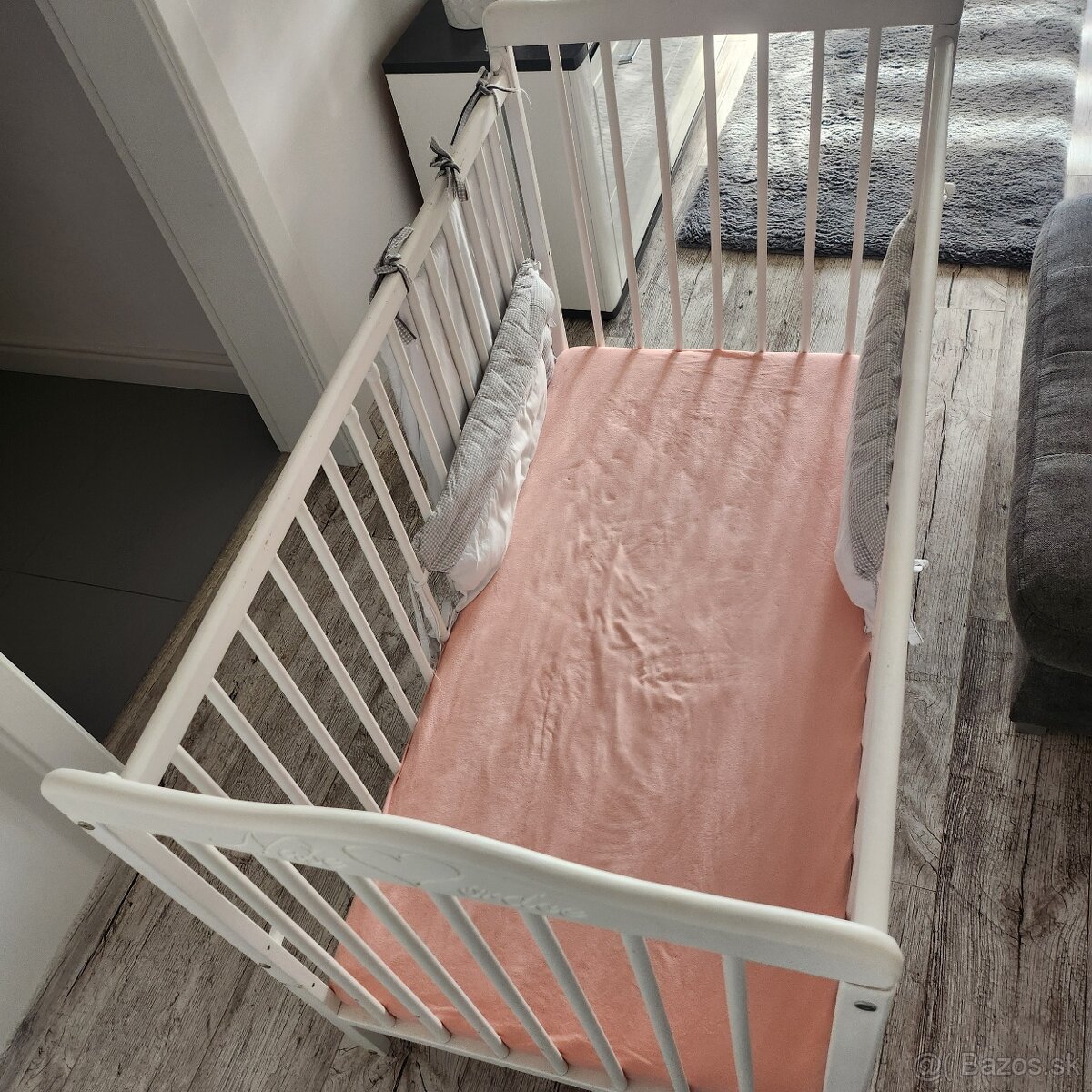 Predam detsku postielku s matracom 120x60